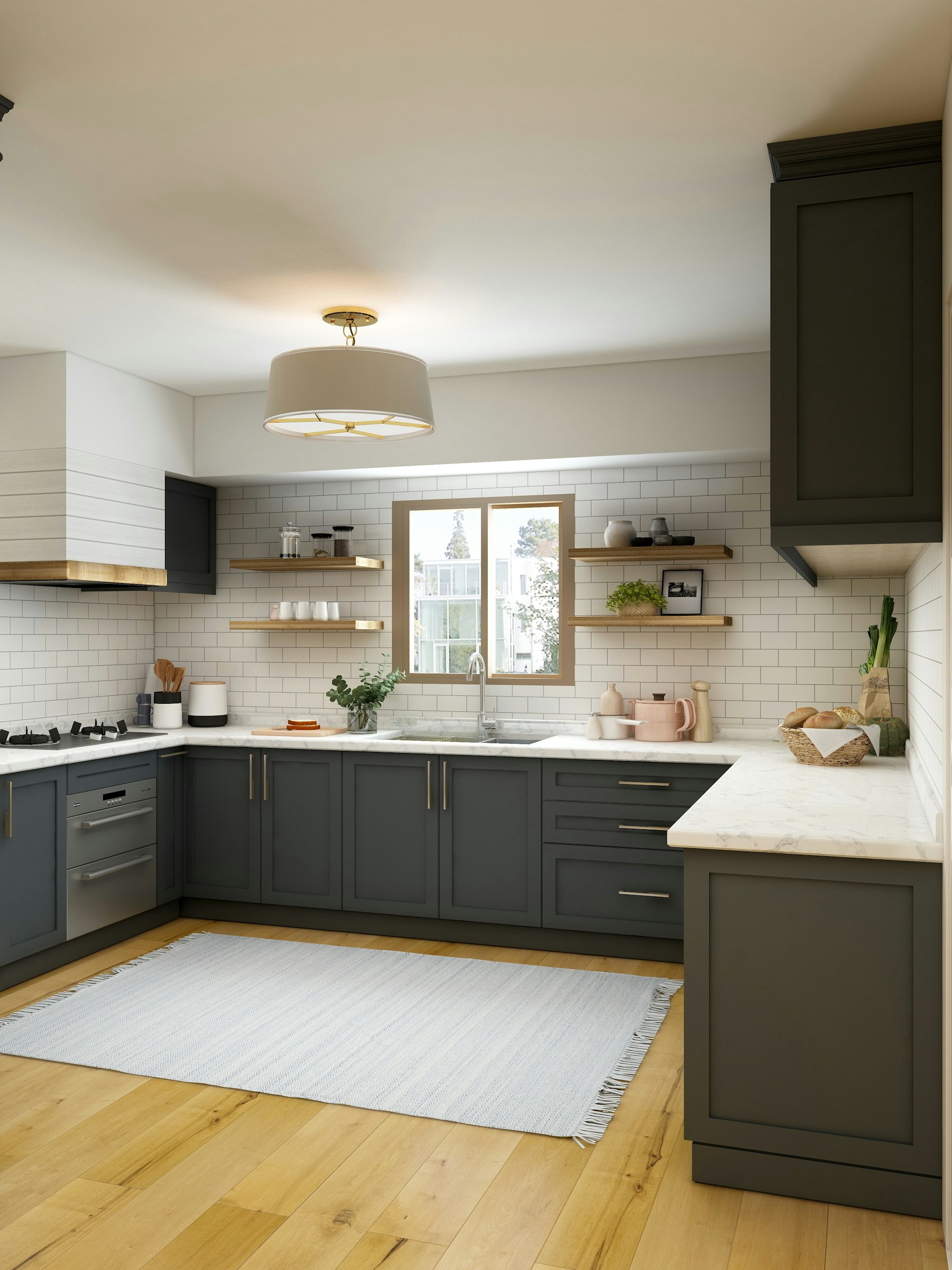 Kitchen image used in a sample project case study.